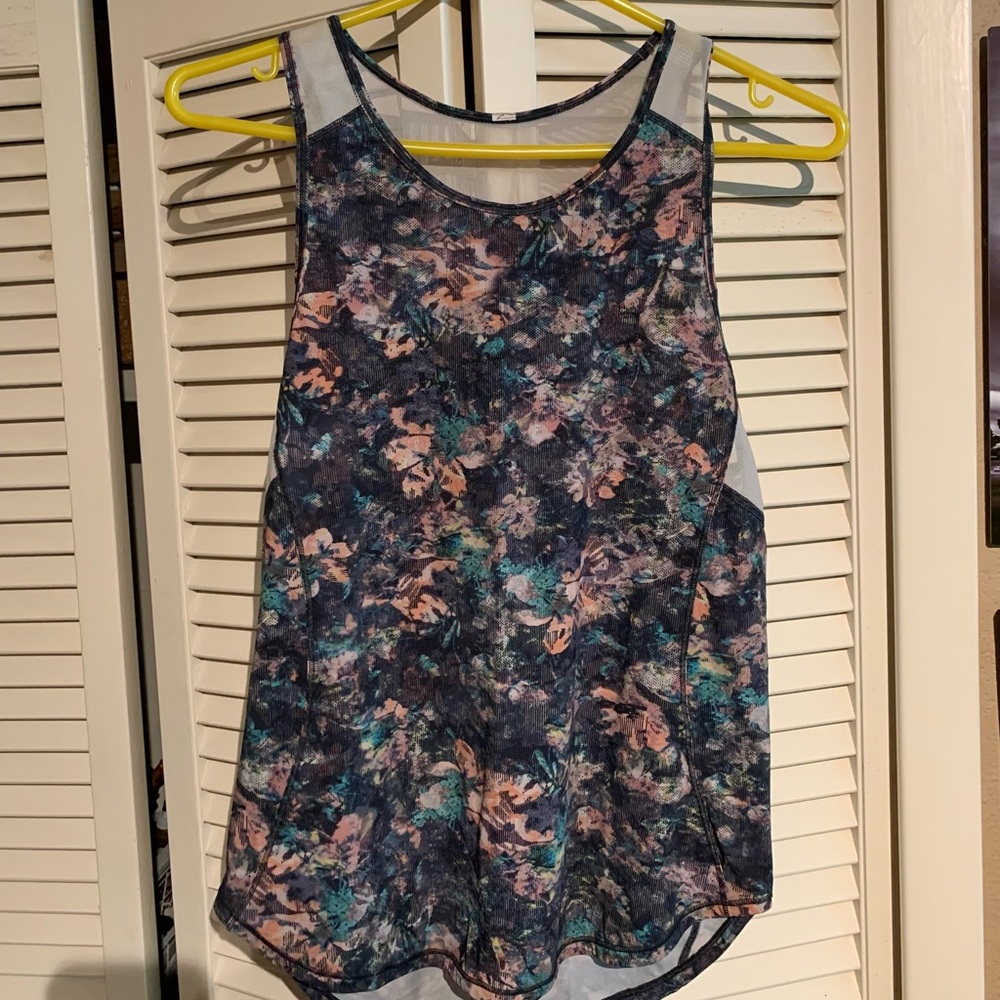 Lululemon Floral Tank Top